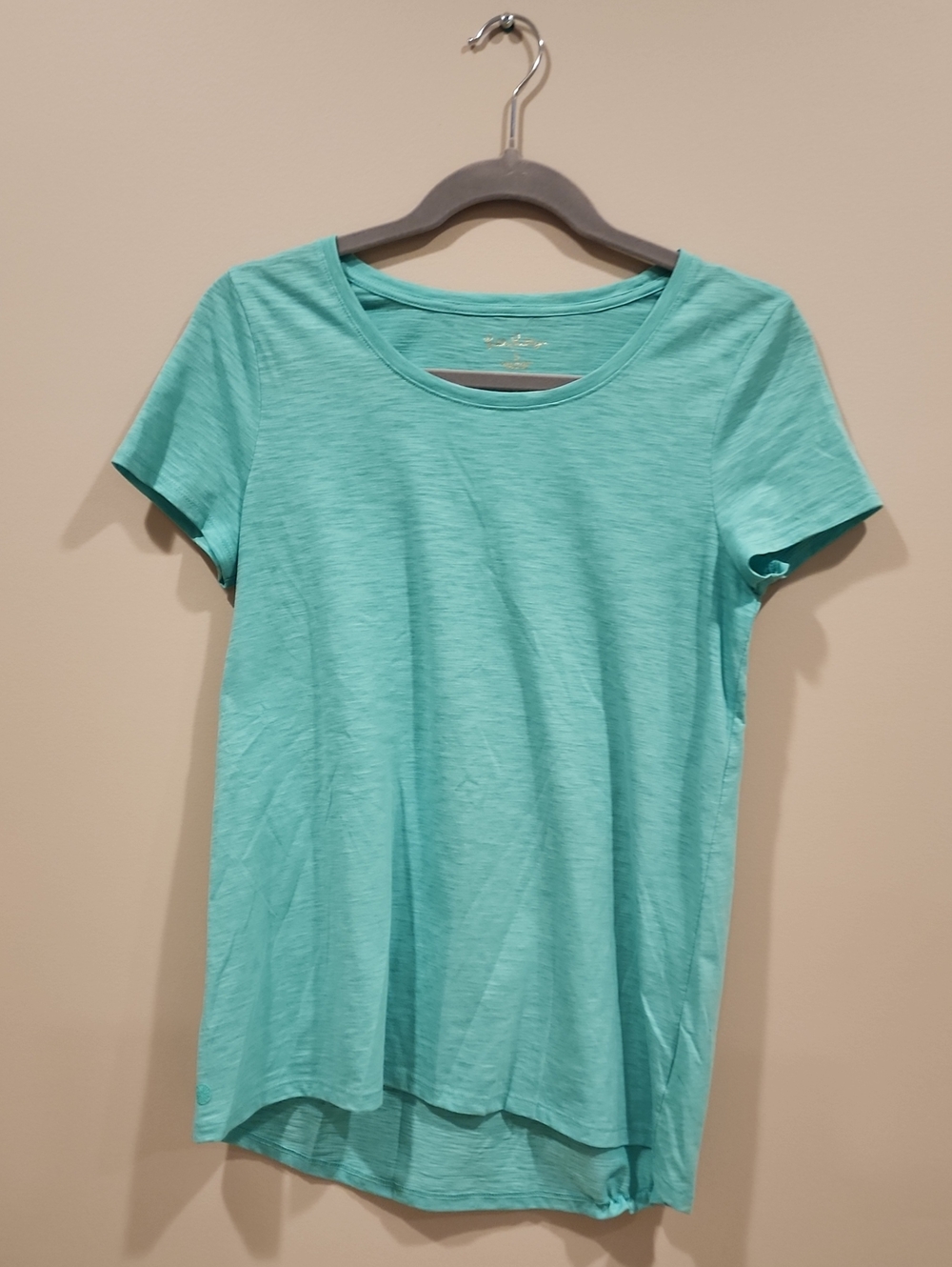 Lilly Pulitzer Etta Scoopneck Top in Light Teal